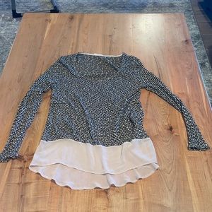 Euc large lush long sleeve lightweight sweater shirt